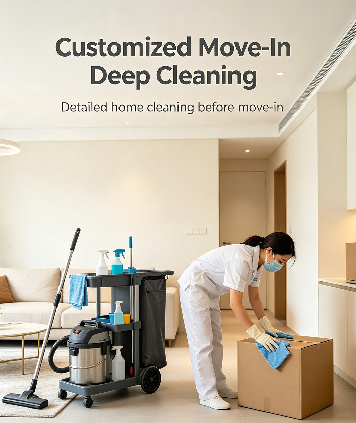 Customized Move In Deep Cleaning