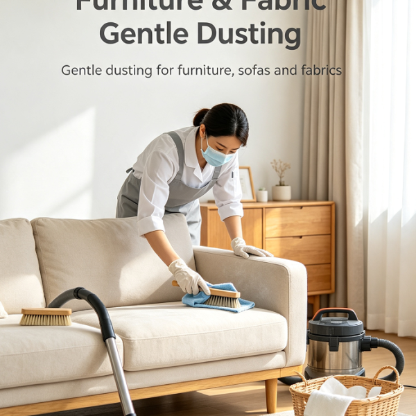 Furniture & Fabric Gentle Dusting