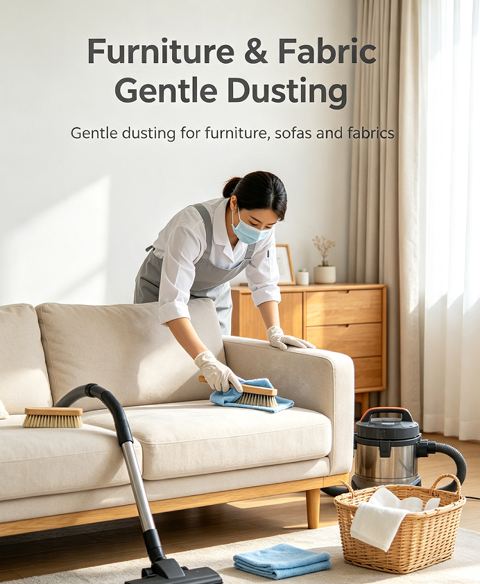 Furniture & Fabric Gentle Dusting