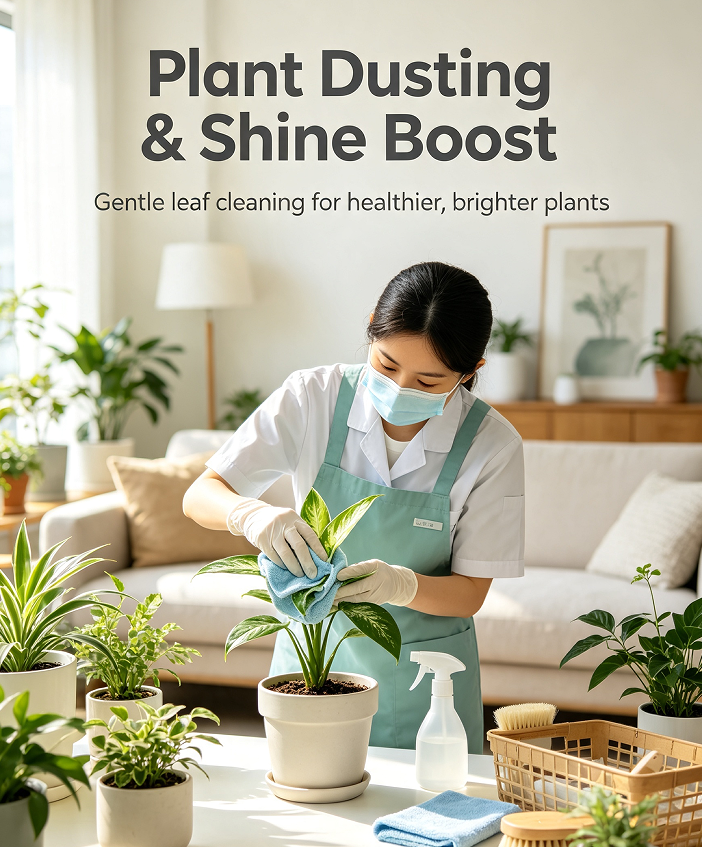 Plant Dusting & Shine Boost