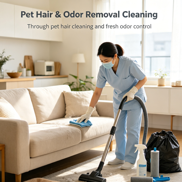 Pet Hair & Odor Removal Cleaning