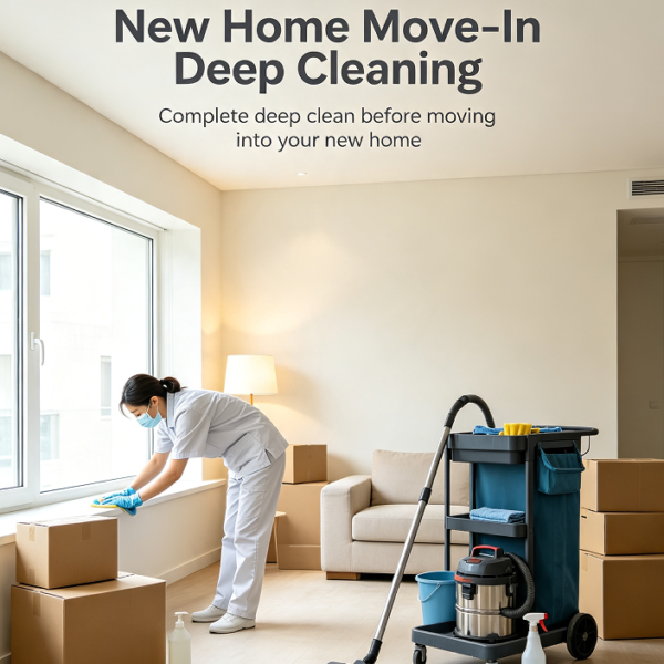 New Home Move In Deep Cleaning