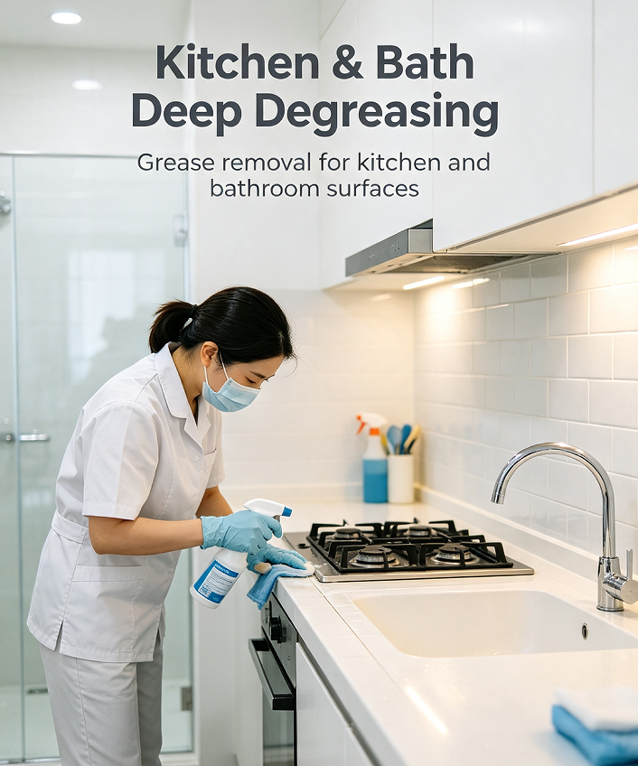 Kitchen & Bath Deep Degreasing