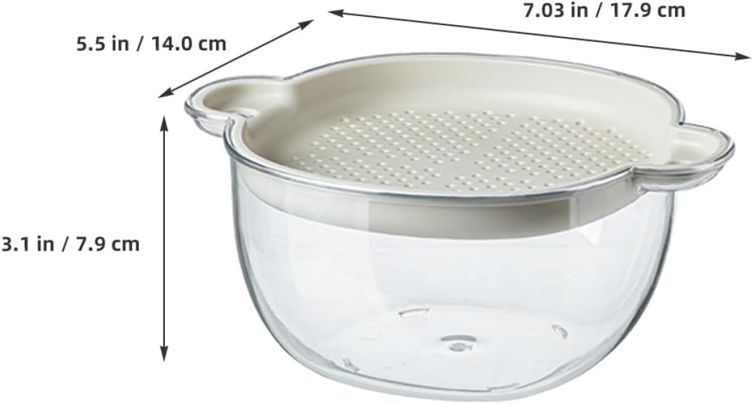 Double Layer Kitchen Food Colander Image 2