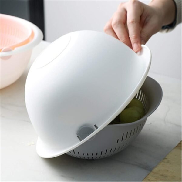 Innovative Double Layer Household Colander
