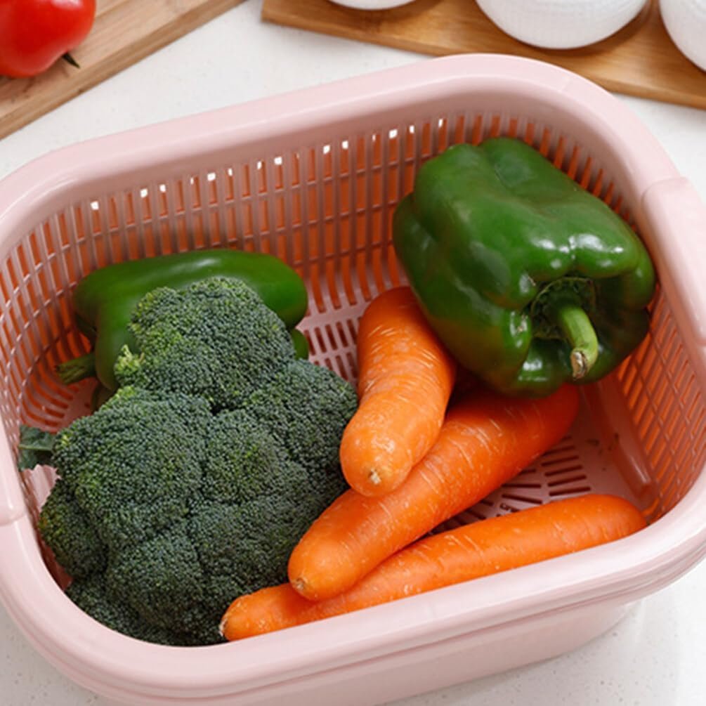 Fruit and vegetable washing and draining basket Image 2