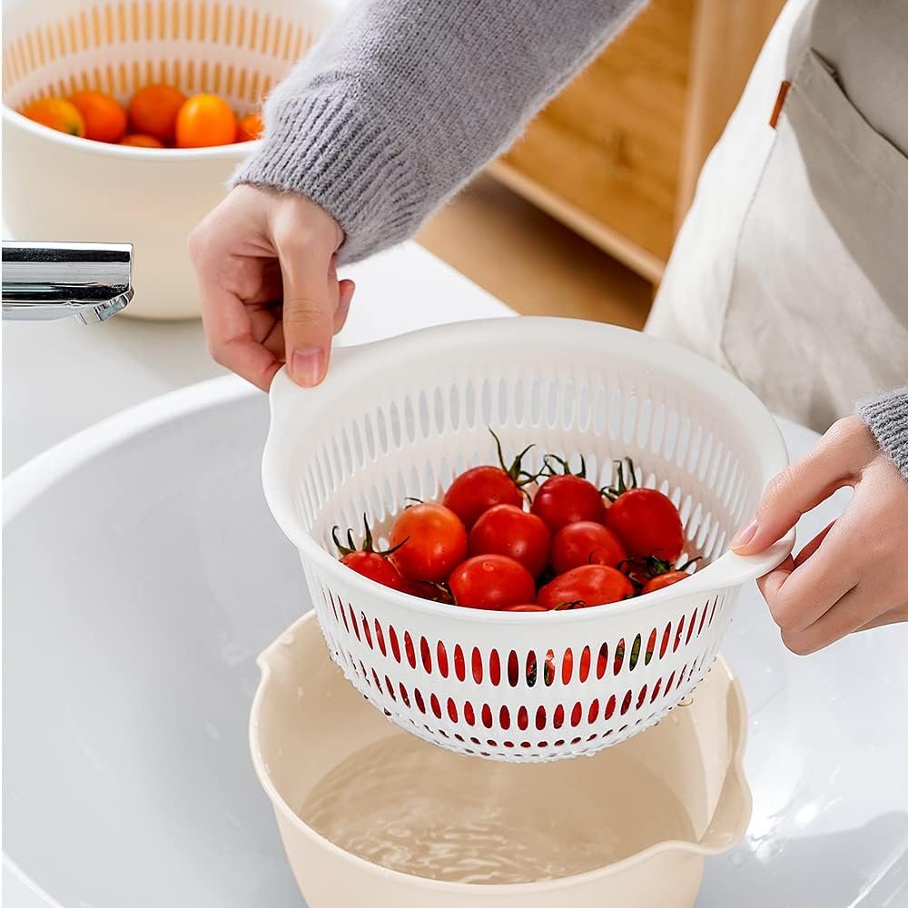 2 in 1 kitchen draining basket Image 2