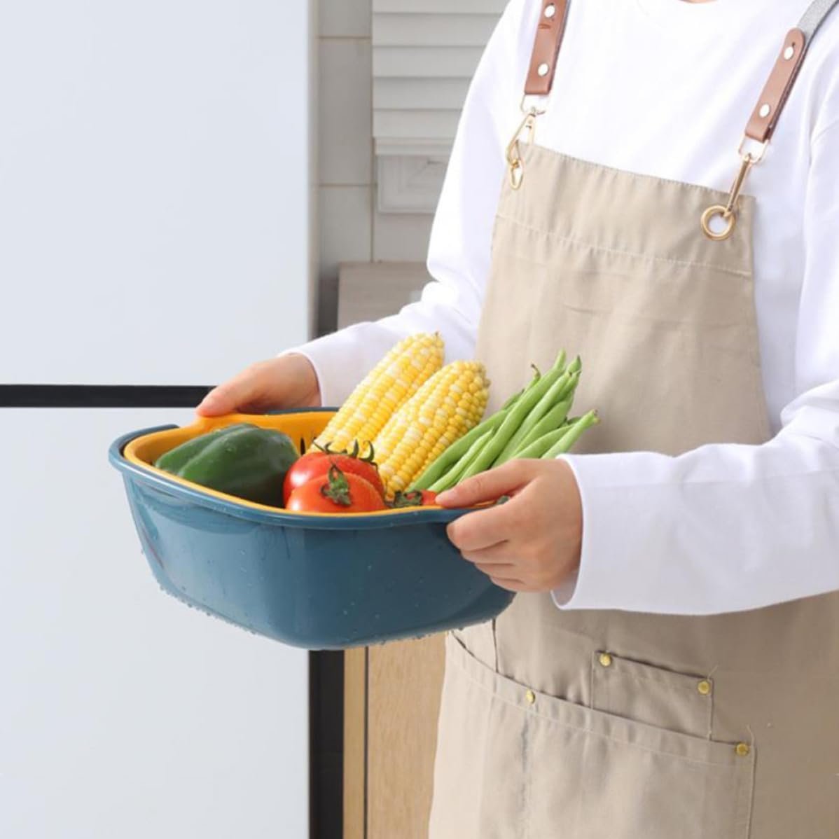 Open Work Storage Colander