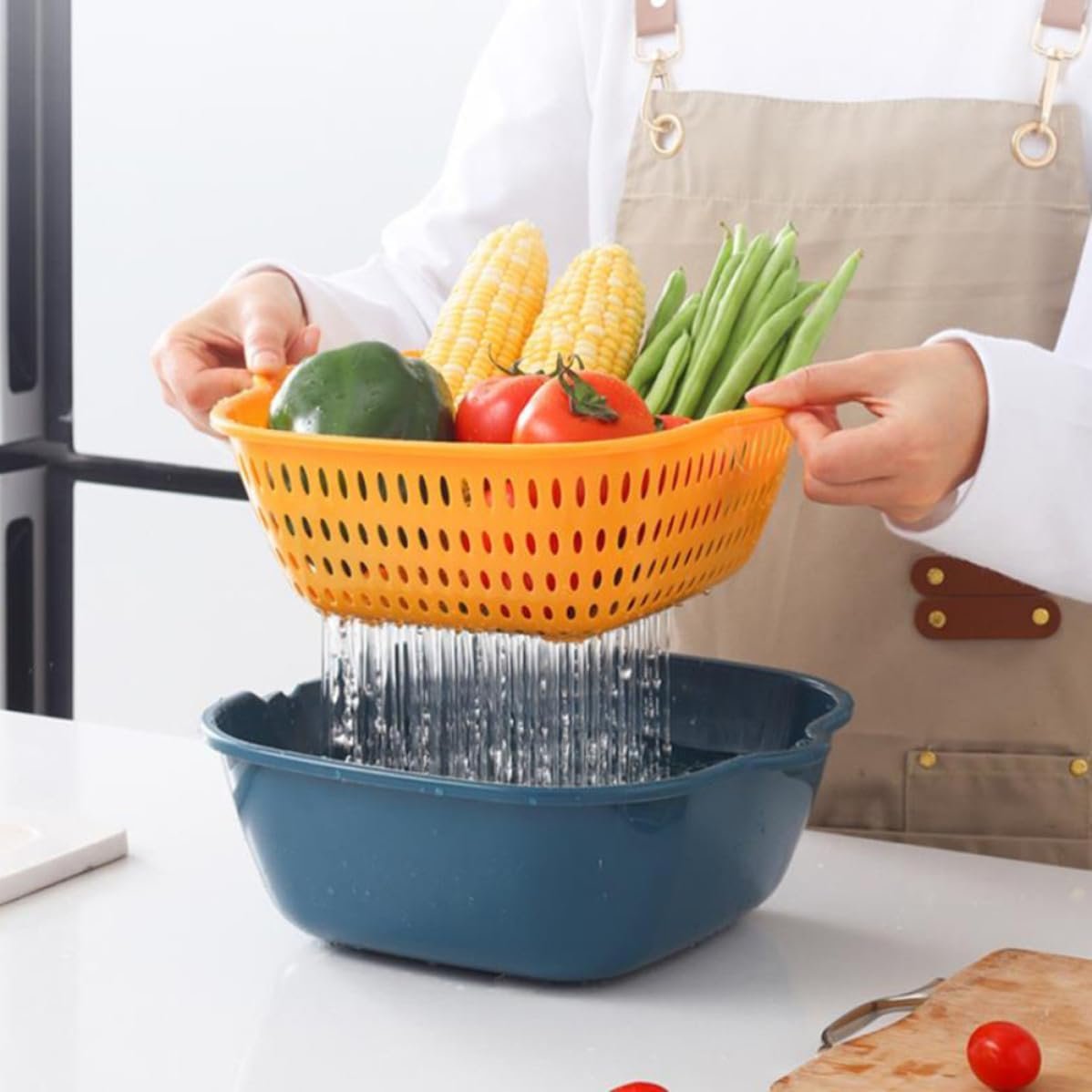 Open Work Storage Colander Image 3