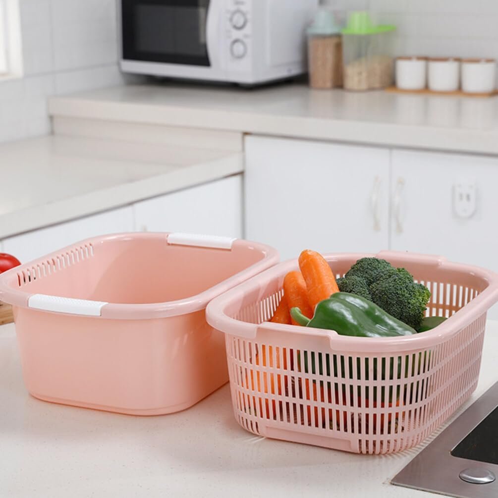 Fruit and vegetable washing and draining basket Image 3