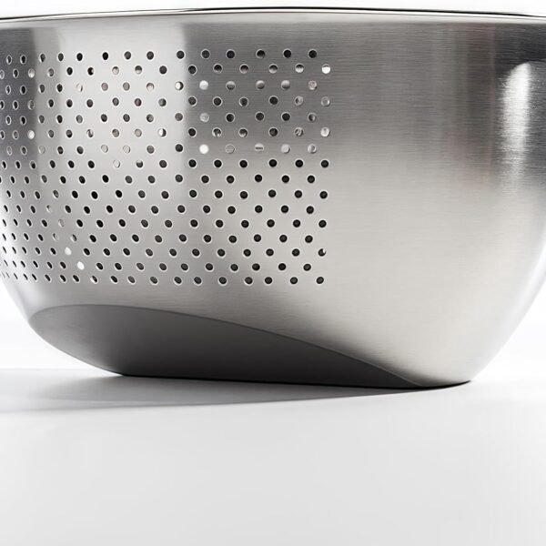 Stainless Steel Rice Washing/Draining Bowl
