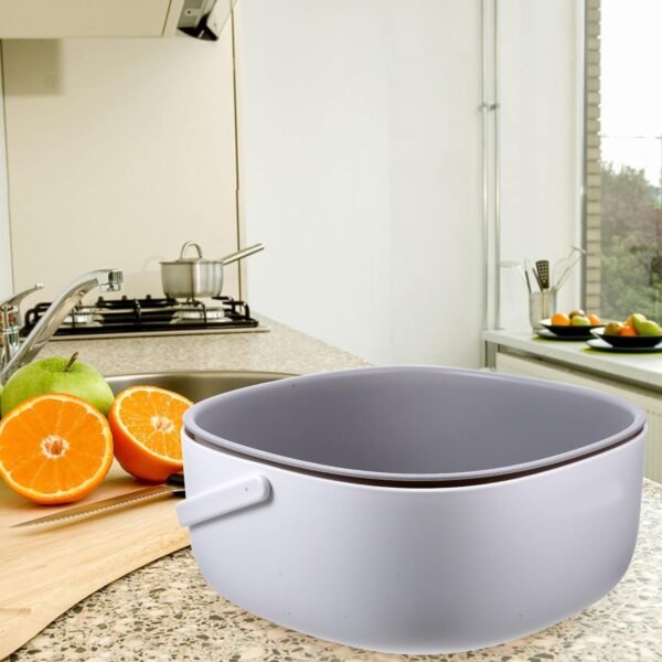 Portable, easy to clean draining basket