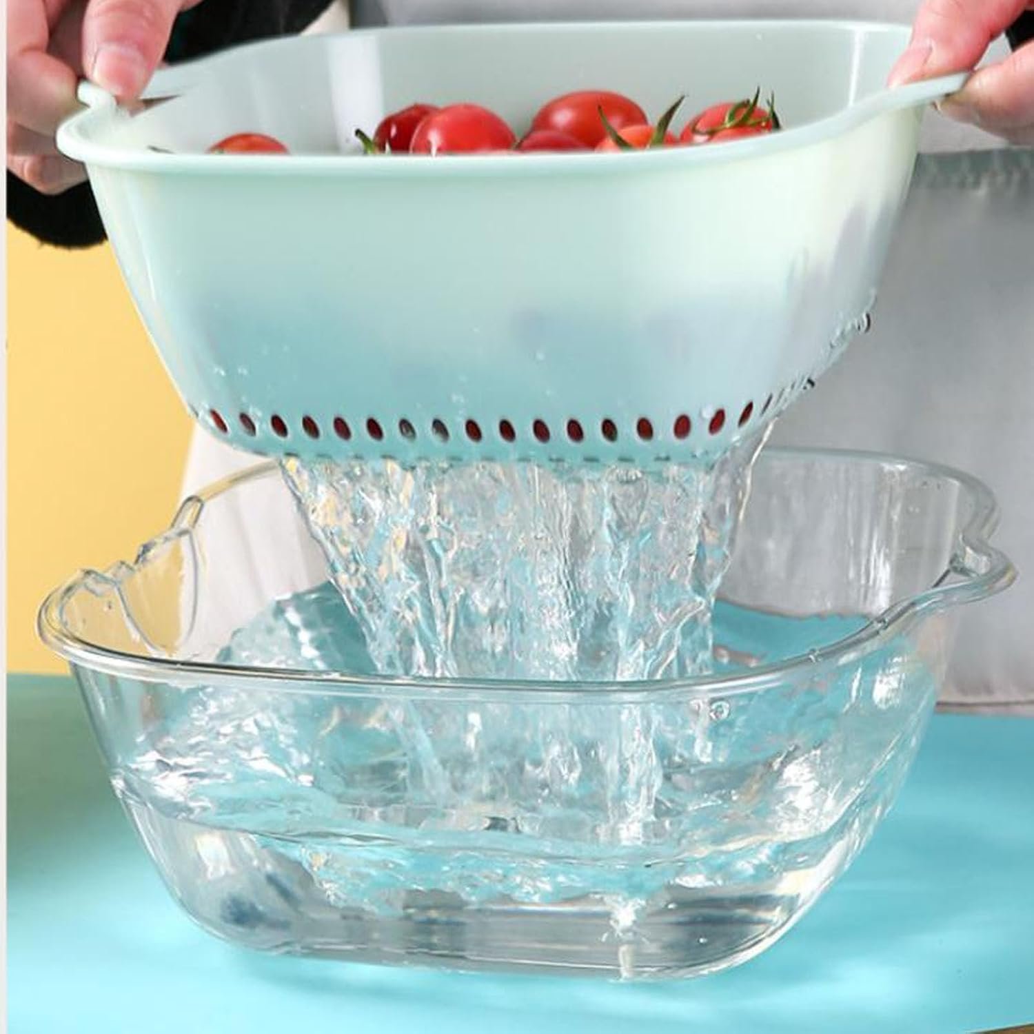 Double Layer Colander Image 2