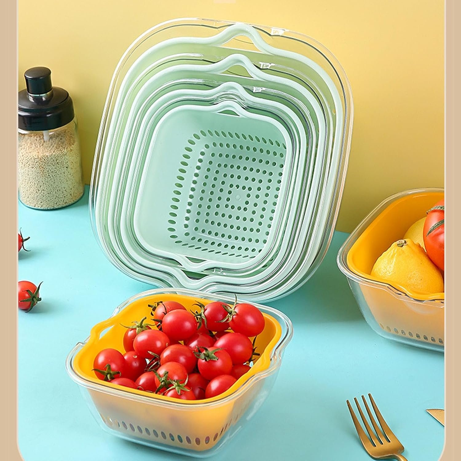 Double Layer Colander Image 3