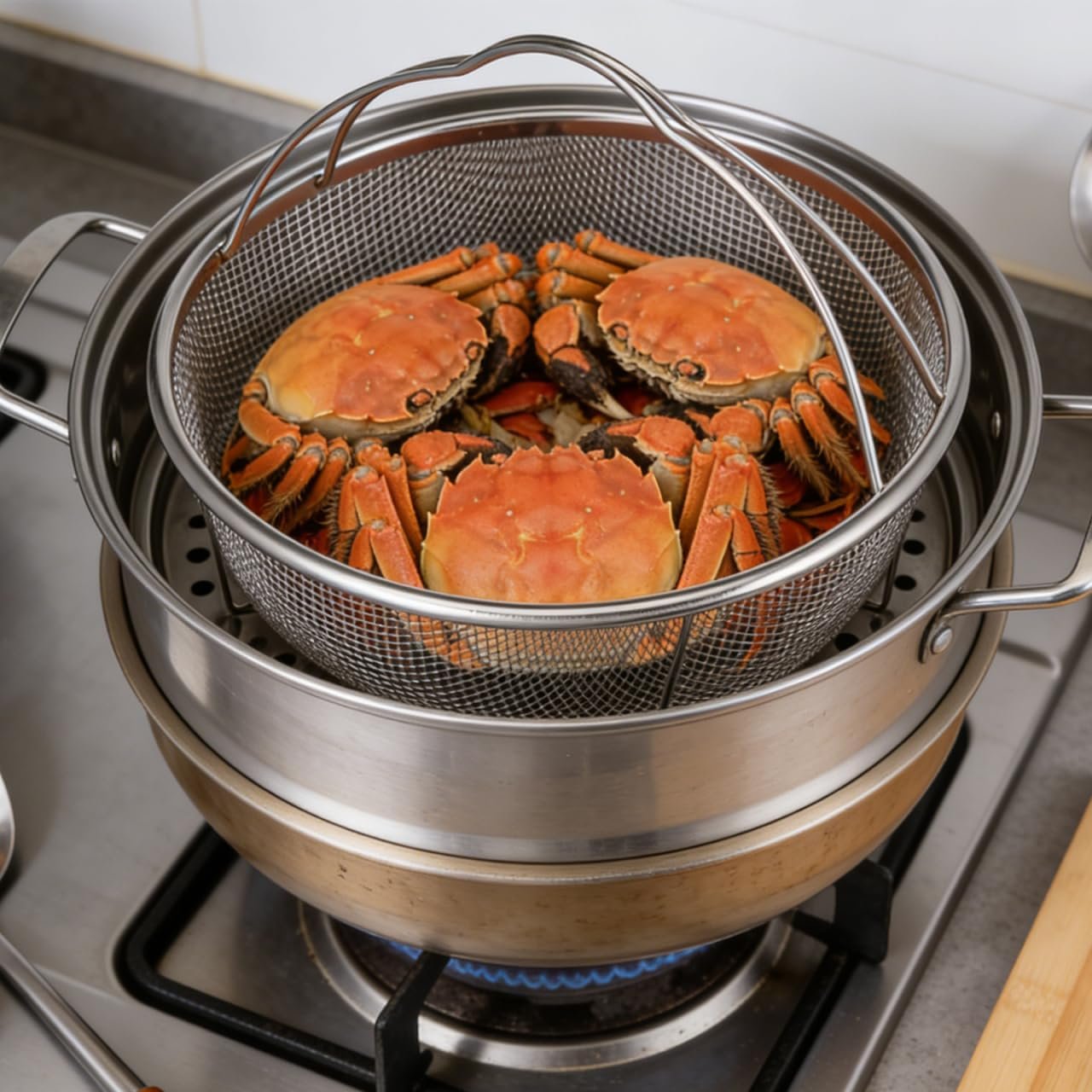 Stainless Steel Frying Basket Image 2