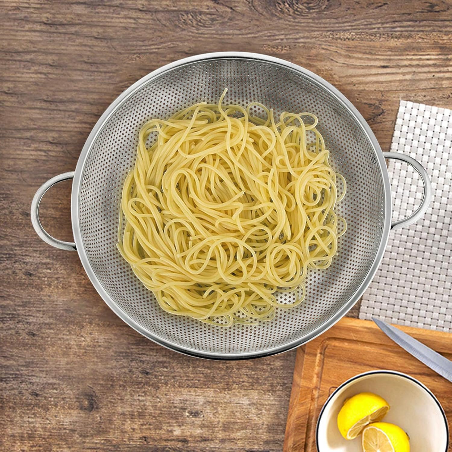 3 Piece Stainless Steel Mesh Basket Set