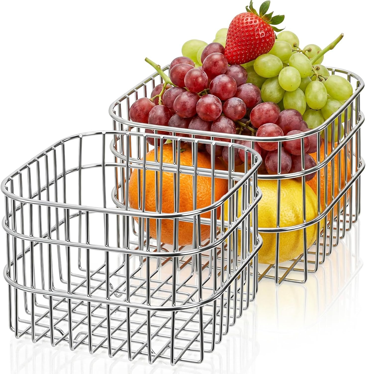 Stainless Steel Wire Fruit Basket