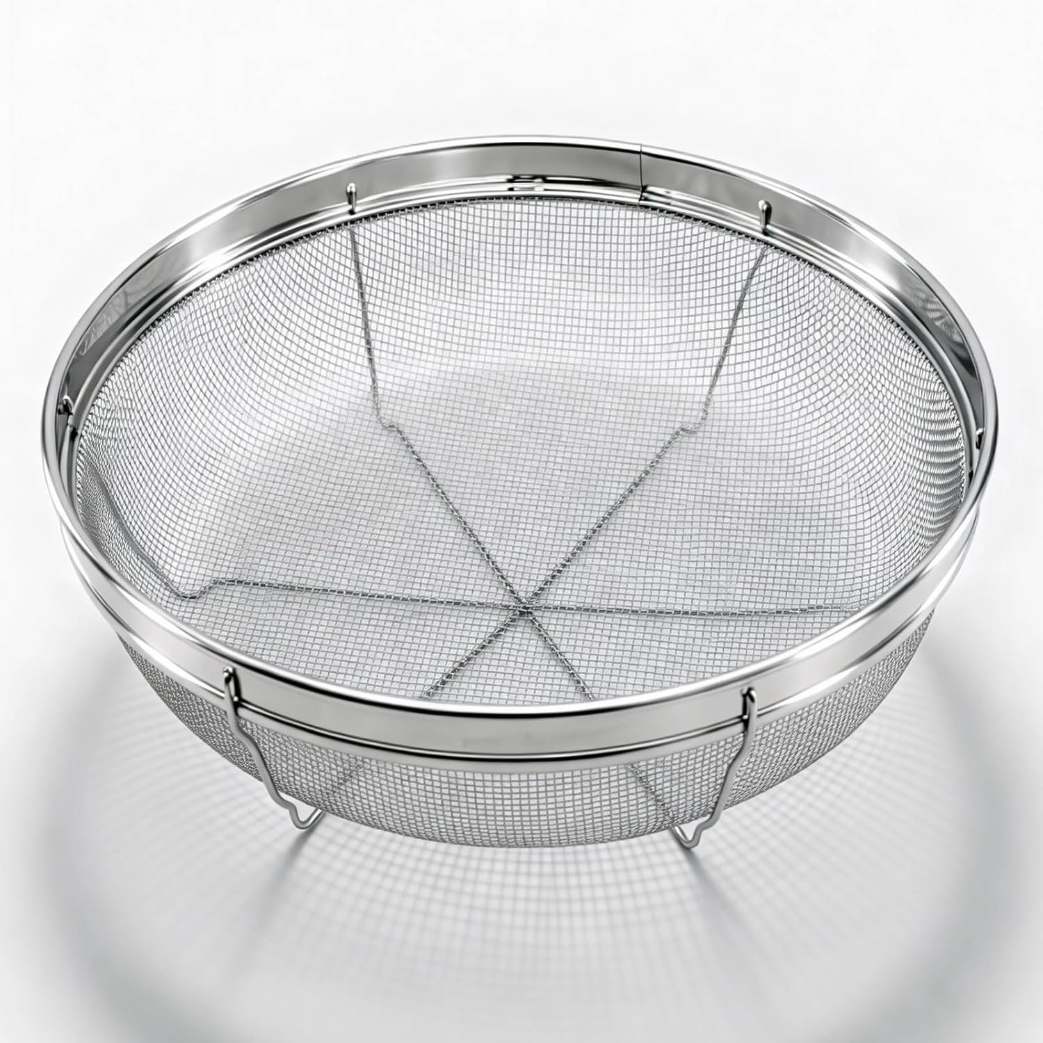 Fine Mesh Kitchen Colander Image 2