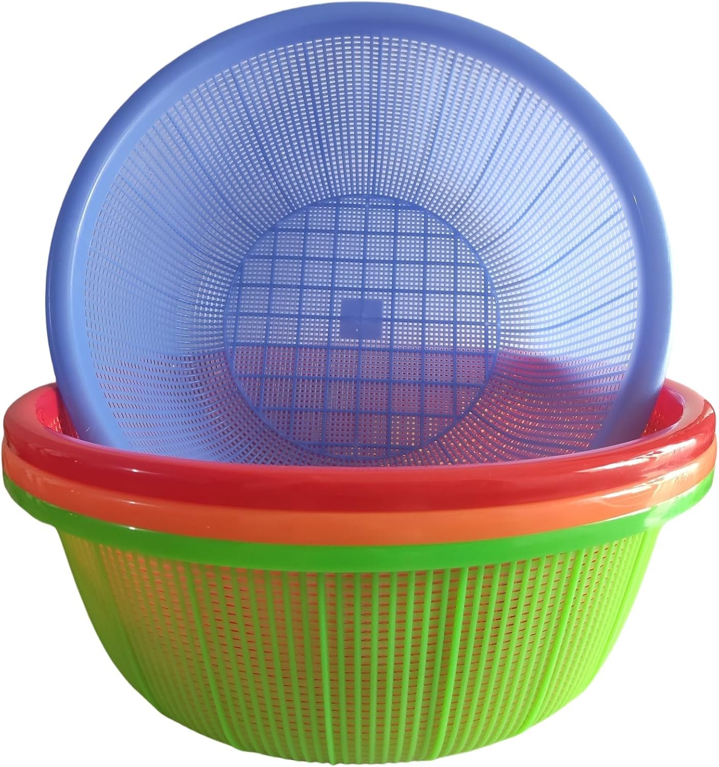 Large Plastic Vegetable Washing Basket