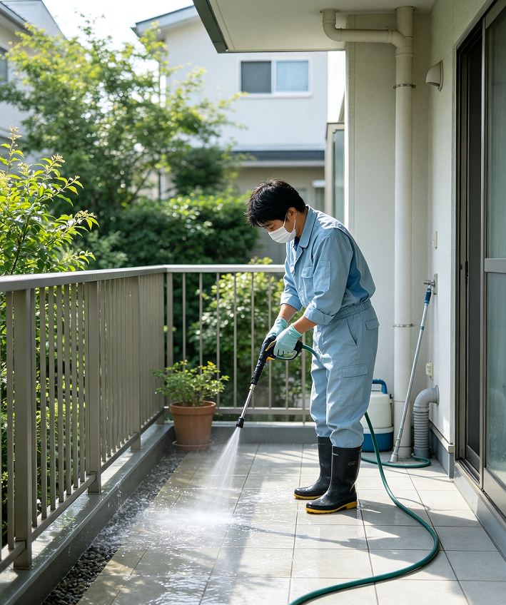 Balcony & Patio Pressure Wash Image 2
