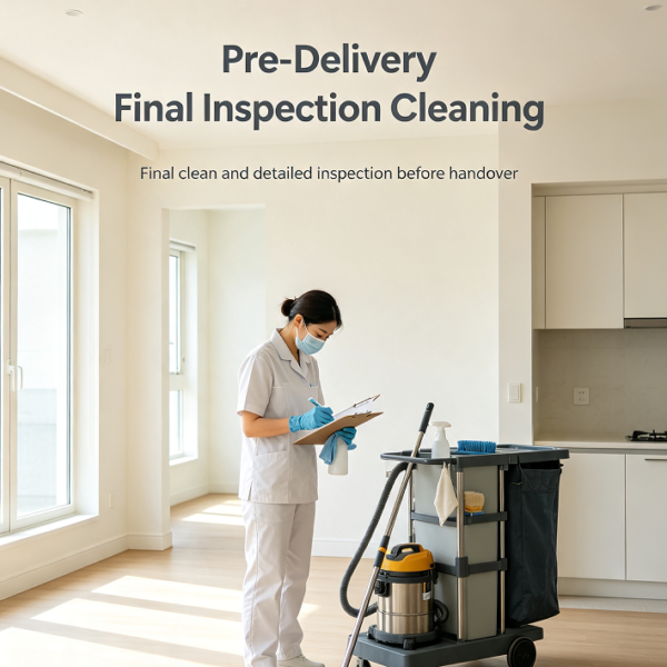 Pre Delivery Final Inspection Cleaning