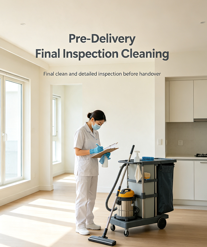 Pre Delivery Final Inspection Cleaning