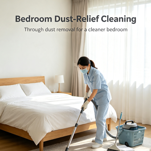 Bedroom Dust Relief Cleaning
