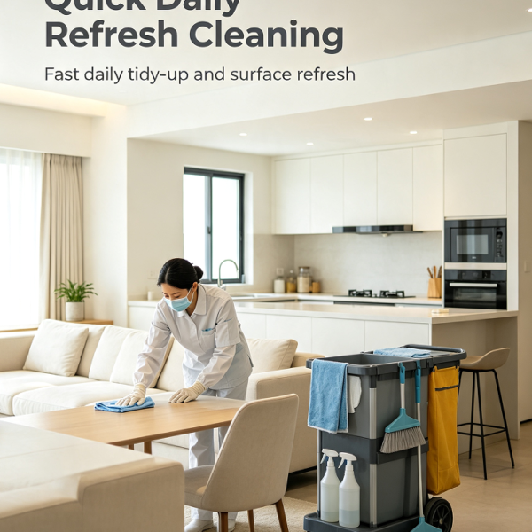 Quick Daily Refresh Cleaning