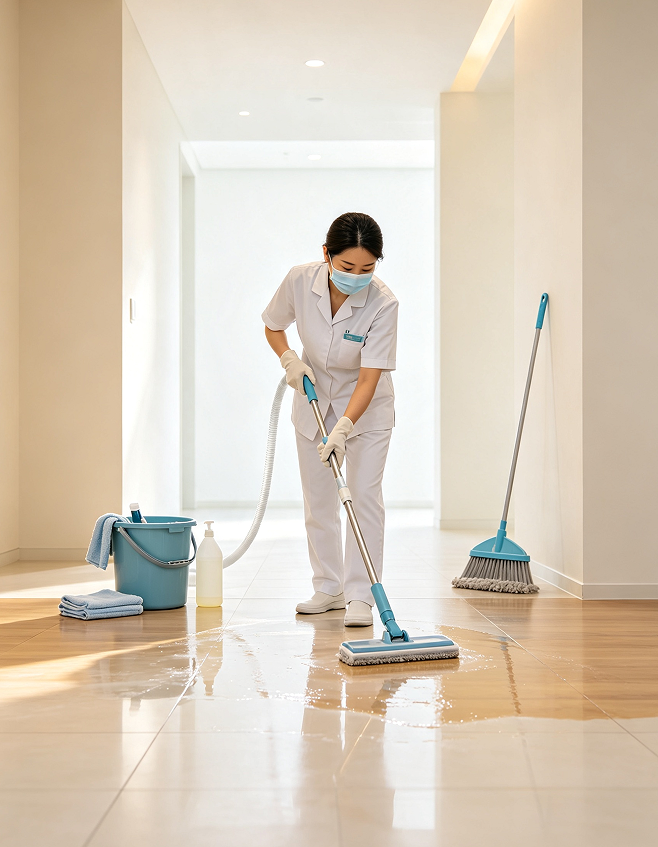 Professional Floor Stain Removal Image 2